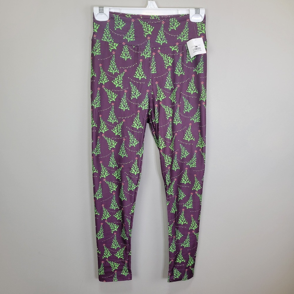 Dren Designs Christmas Cactus Leggings One Size Fits‎ All